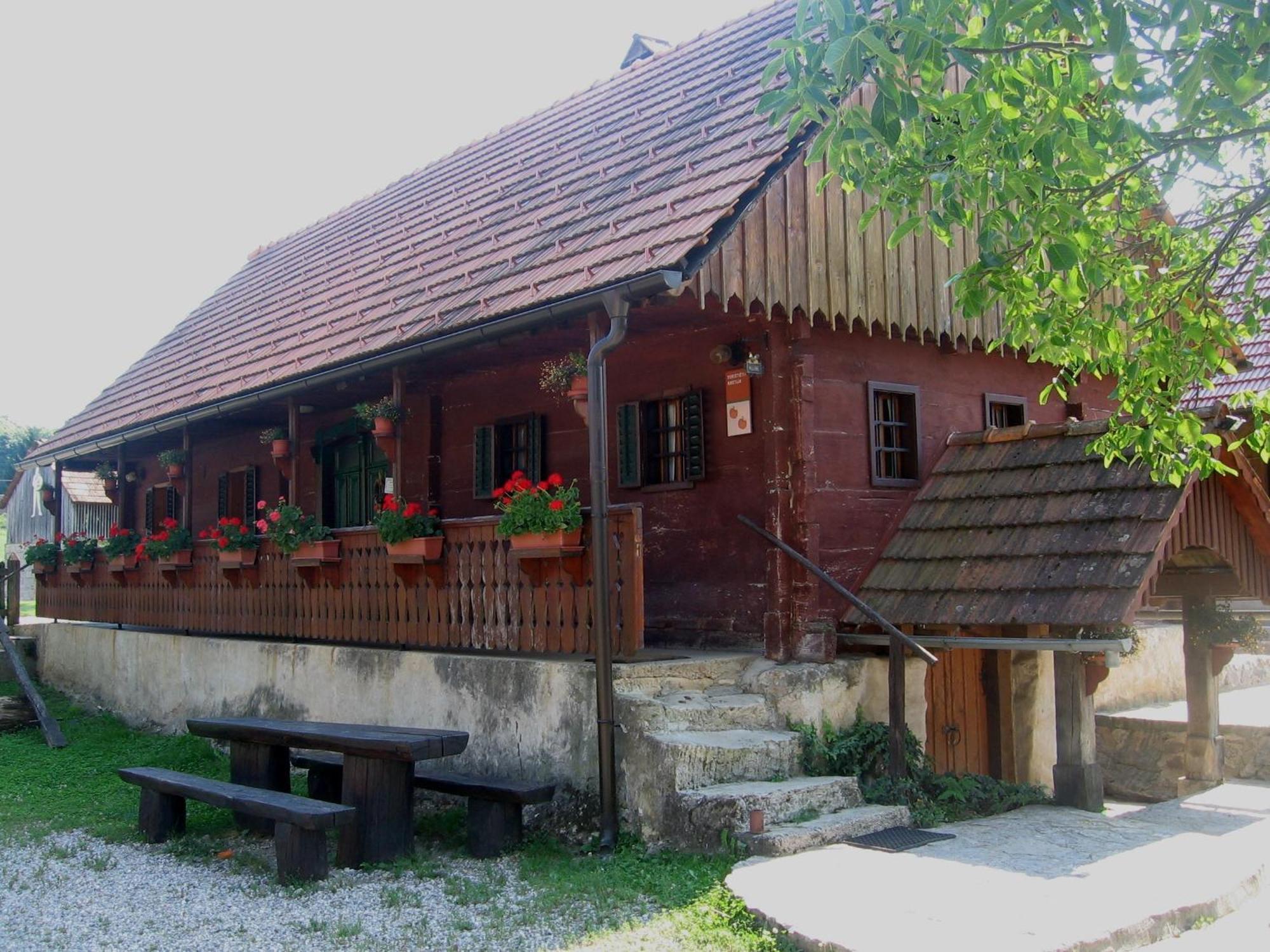 Tourist Farm Pri Martinovih Villa Krska Vas Bagian luar foto